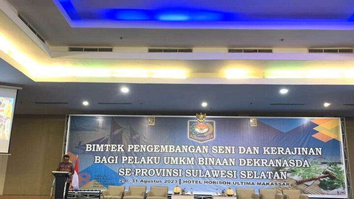 Puluhan UMKM Binaan Dekranasda Sulsel Ikuti Bimtek Peningkatan Produk UMKM