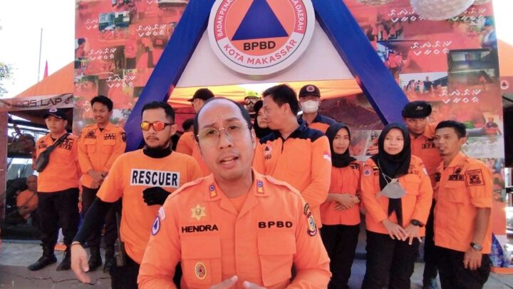 BPBD Makassar Dukung F8, Turunkan 100 Personil dan Edukasi Pengunjung Terkait Kebencanaan BPBD Makassar