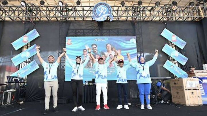HUT ke-99, Perumda Air Minum Kota Makassar Sukses Gelar Fun Run 2023/Kabarmakassar.com perumda air minum makassar