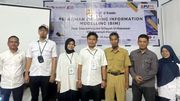 Kerjasama Kementerian PUPR, STT Baramuli Gelar Pelatihan BIM stt baramuli