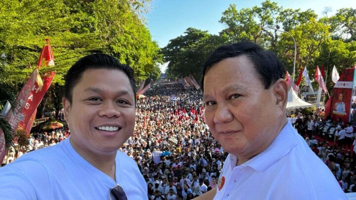 Yasir Machmud Turut Dampingi Prabowo Subianto di Gerak Jalan Anti Mager Sulsel Yasir Machmud