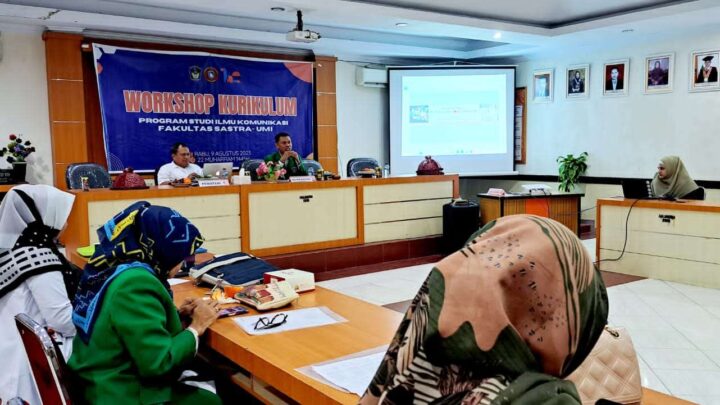 Workshop Kurikulum Program Studi Ilmu Komunikasi UMI, Tingkatkan Mutu Pendidikan ilmu komunikasi umi