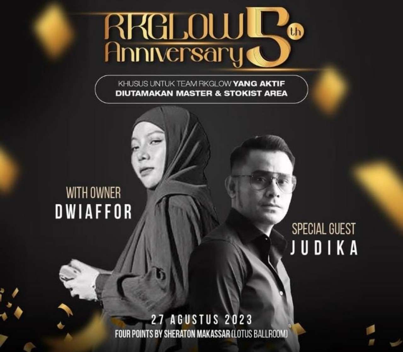 Rayakan Ulang Tahun Kelima, RK Glow Luncurkan Produk Baru, Bagi-bagi Hadiah Hingga Hadirkan Musisi Judika