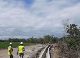 Pemprov Sulsel Kerjakan Jalan pada Ruas Tanabatue - Sanrego - Palattae di Bone
