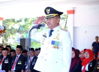 Bupati Jeneponto Iksan Iskandar Bertindak Selaku Inspektur Upacara HUT ke-78 Kemerdekaan RI