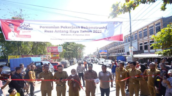 11 Pohon Ditebang Saat Pengerjaan Jalan Antang Raya Makassar, Pemprov Sulsel Ganti 330 Pohon Jalan Antang Raya Makassar