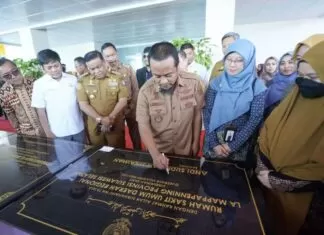 Gubernur Sulsel Resmikan RSUD La Mappapenning, Layani Pasien Wilayah Bosowasi Hingga Maros