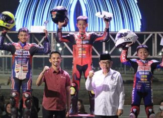 Asmo Sulsel Dukung Penuh Kejurnas Balap Motor 2023 Motoprix di Palopo, Pebalapnya Sabet Juara di Kelas Rookie