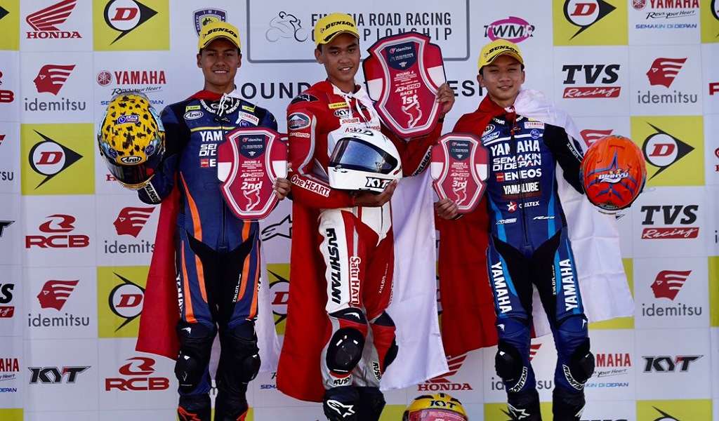 Prestasi Membanggakan, Pebalap Astra Honda Kembali Raih Podium Tertinggi di ARRC Mandalika