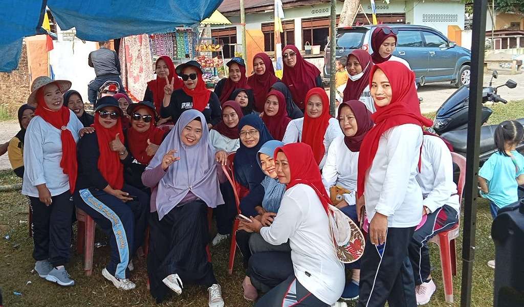 Semarak Kemerdekaan RI ke-78, Desa Lembanna Kajang Gelar Senam Hingga Pemeriksaan Kesehatan Gratis