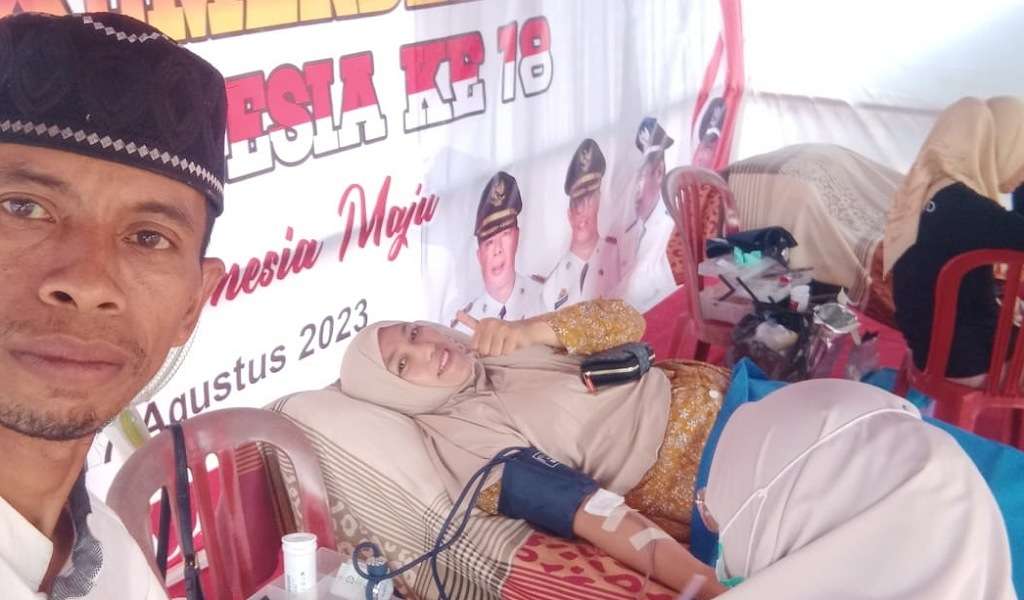 Semarak Kemerdekaan RI ke-78, Desa Lembanna Kajang Gelar Senam Hingga Pemeriksaan Kesehatan Gratis