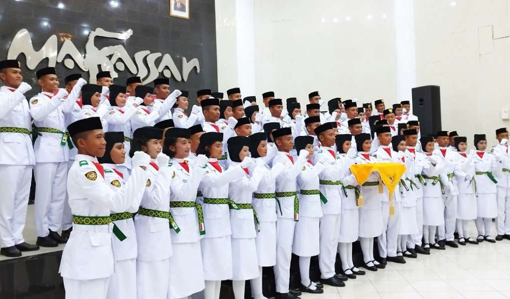 Resmi Dikukuhkan, Ini Daftar 70 Nama dan Asal Sekolah Paskibraka Kota Makassar 2023