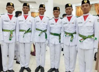 Resmi Dikukuhkan, Ini Daftar 70 Nama dan Asal Sekolah Paskibraka Kota Makassar 2023