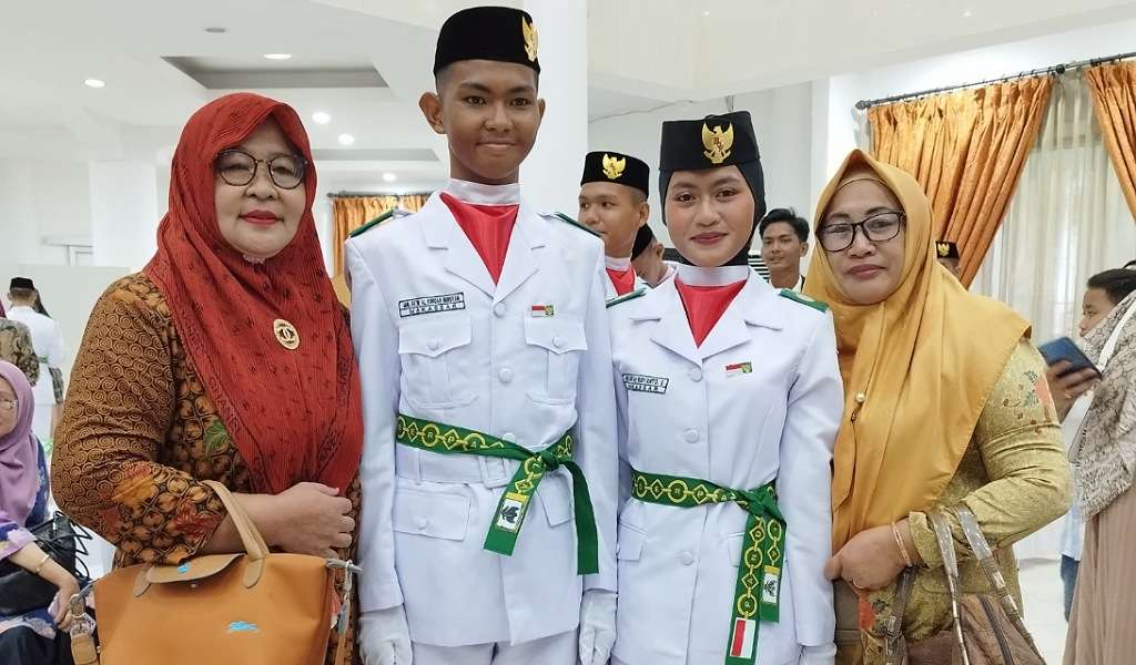 Resmi Dikukuhkan, Ini Daftar 70 Nama dan Asal Sekolah Paskibraka Kota Makassar 2023