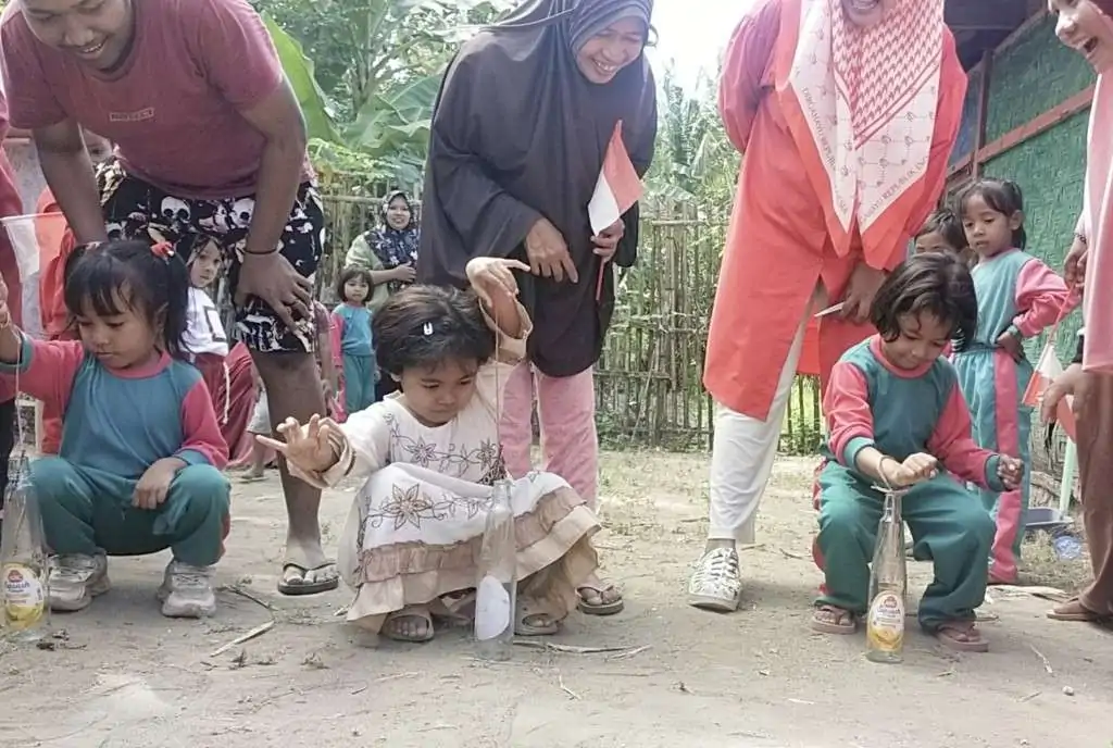 Semarakkan HUT Ke-78 Kemerdekaan RI, TK Sitti Aminah Gelar Berbagai Lomba