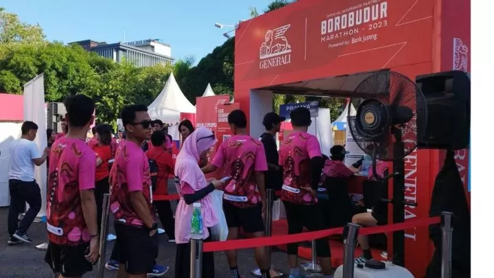 Dukung Borobudur Marathon 2023, Generali Indonesia Ajak Masyarakat Makassar Peduli Kesehatan borobudur marathon makassar