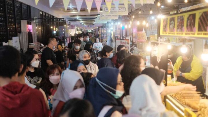 Bazaar Kuliner dan Fashion MTF Market 'Brompton', Ada Doorprize Emas Setiap Hari Bazaar kuliner dan fashion