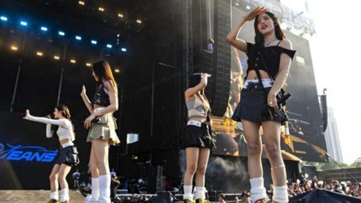 Newjeans di Lollapalooza (cnnindoneisa.com) newjeans lip sync