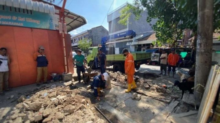 Dinas PU Makassar Tanggap Atas Keluhan Warga Terkait Jalan Rusak di Bontoala dinas pu makassar