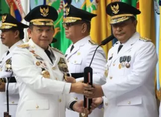 Bahtiar Baharuddin Resmi Jabat Pj Gubernur Sulsel