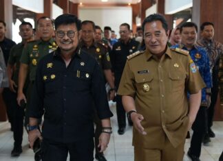 Gerak Cepat Kendalikan Inflasi dan Dampak El Nino, Pj Gubernur Sulsel Kolaborasi Mentan SYL