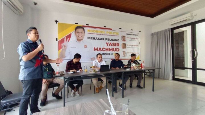 Maju Caleg, Yasir Machmud Target 3 Kursi Dapil Bone dan Kursi Ketua DPRD Sulsel Maju caleg