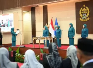 Lantik 4 Pj Ketua TP PKK, Sofha Marwah Minta Layanan Kesehatan hingga Ketahanan Ekonomi Diperhatikan