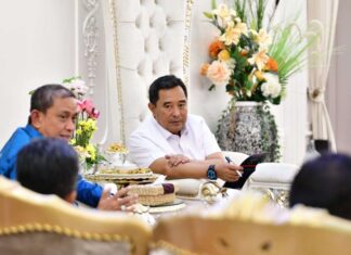 Bupati Wajo Temui Pj Gubernur Sulsel, Bahas Optimalisasi Danau Tempe