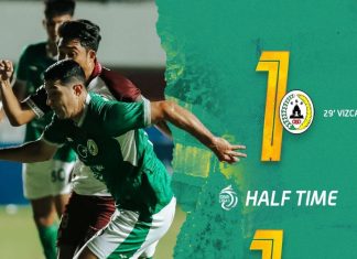 Skor Babak Pertama Liga 1: PSS Sleman 1-1 PSM Makassar
