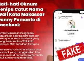 Waspada Penipuan, Muncul Akun Palsu Wali Kota Makassar Danny Pomanto
