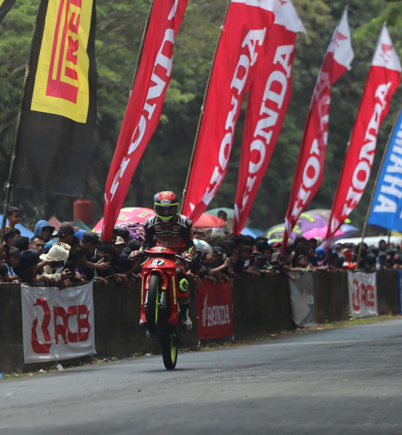 Dekatkan Honda ke Masyarakat, Asmo Sulsel Dukung Kejurnas Balap Motor 2023 Motoprix di Polman