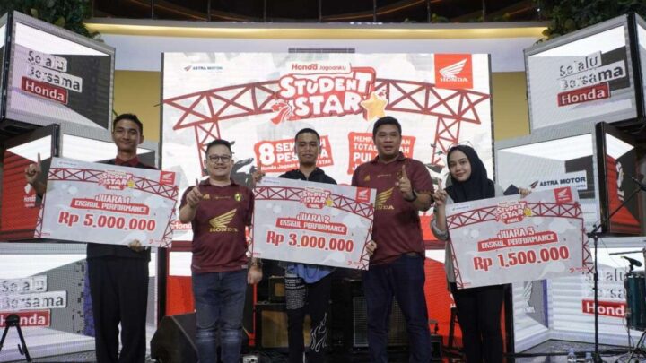 Asmo Sulsel Sukses Gelar Honda Jagoanku Student Star, Berikut Pemenangnya Asmo sulsel