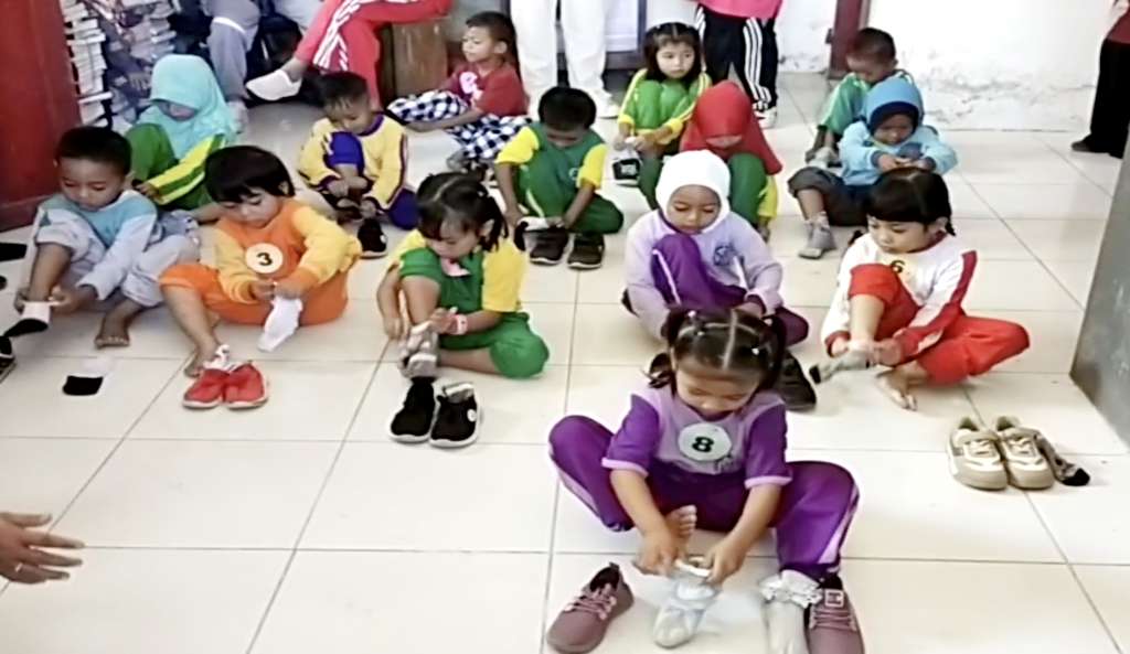 Seru, Kreativitas Siswa Ikuti Berbagai Lomba di Ajang Gebyar PAUD 2023 di Jeneponto