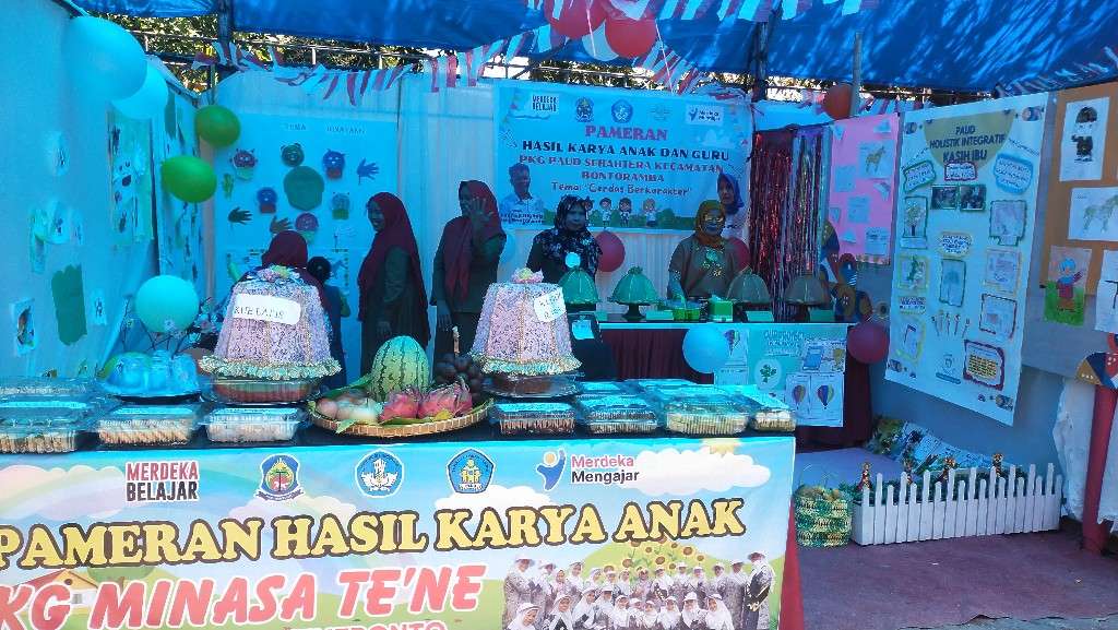 Disdikbud Jeneponto Gelar Gebyar Kreativitas Pendidik TK PAUD