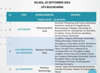 Pengumuman Pemadaman