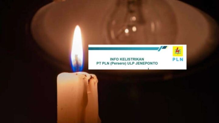 Jadwal Pemadaman Listrik Bergilir ULP Jeneponto, 28 September 2023 Jadwal Pemadaman