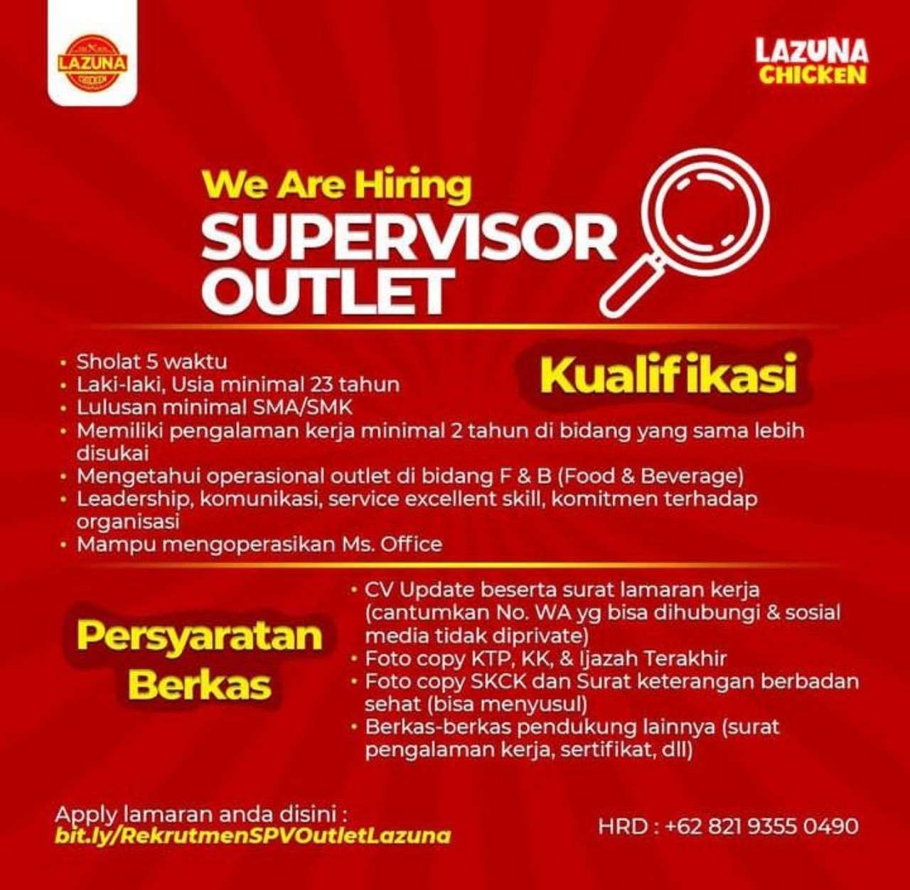 Info Loker Area Makassar dan Sekitarnya, Selasa 12 September 2023
