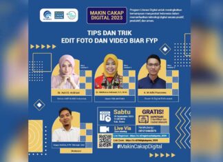 Webinar Kemenkominfo: Bagi Tips Edit Video biar FYP