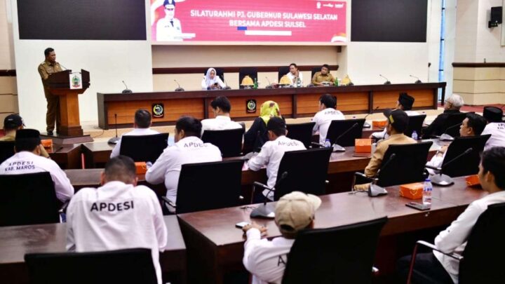 Di Hadapan Apdesi, Pj Gubernur Sulsel Tegaskan Surat Edaran Hanya Bersifat Imbauan Apdesi