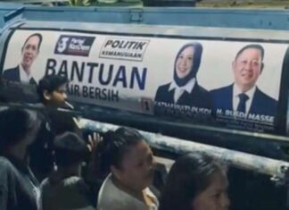 Supratman Rutin Salurkan Air Bersih di Manggala dan Panakkukang