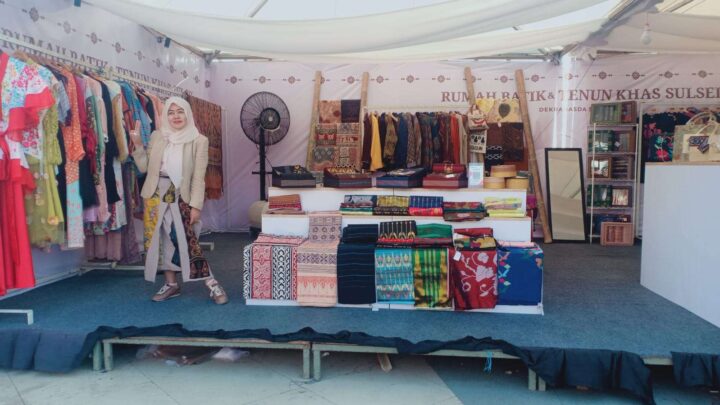 Sejumlah UMKM dan IKM Ditampilkan di Pentas Budaya HUT Sulsel ke-354 Tahun UMKM