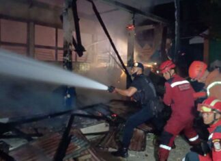 Satu Bangunan di SMP Negeri 8 Makassar Terbakar