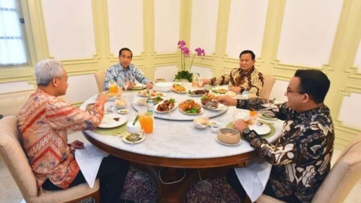 Bacapres Ini Ungkap Isi Pertemuannya dengan Presiden Jokowi Bersama Bacapres Lainnya Presiden Jokowi