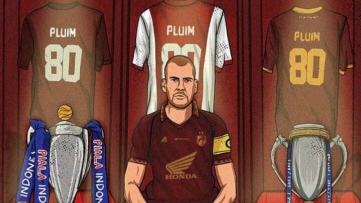 Setelah Nomor 12, PSM Makassar Pensiunkan Nomor Punggung 80 untuk Pluim PSM Makassar