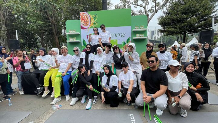 Sejumlah Artis Papan Atas Ramaikan Kampanye Kesehatan Pencernaan di GBK saat Peluncuran Morezlimme artis papan atas