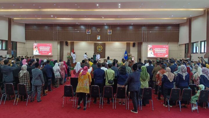 Disaksikan Menpora RI, Akbar Andi Leluasa Resmi Dilantik Sebagai Wakil Bupati Luwu Timur akbar andi leluasa