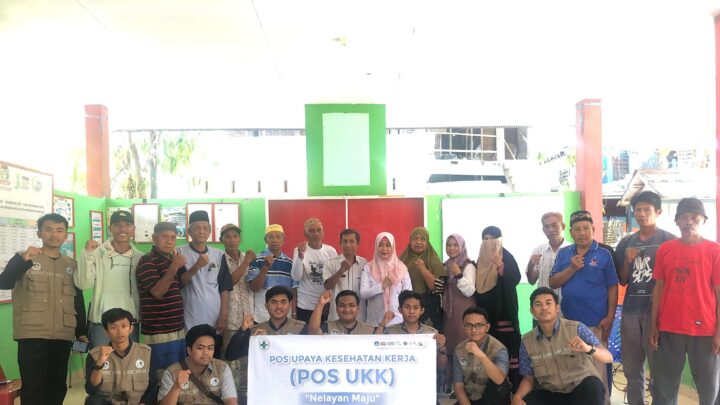 Tim PPK Ormawa Al-Furqan BEM FIS-H UNM Beri Edukasi Kesehatan dan Bentuk Pos UKK Nelayan di Kelurahan Untia, Rabu 27 September 2023. Al-Furqan UNM