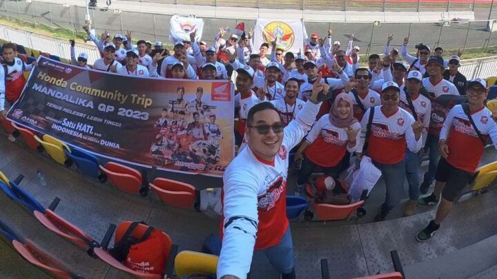 Semangat Satu Hati Bikers Honda untuk Grand Prix Mandalika 2023 bikers honda