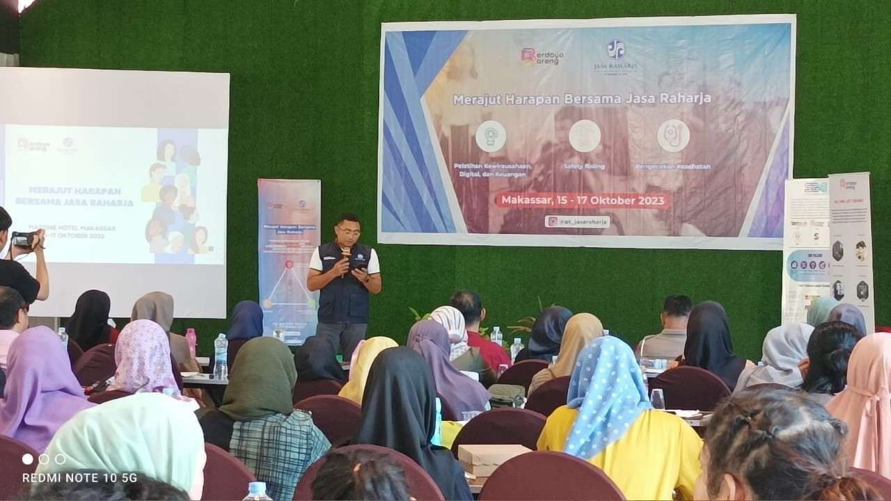 Jasa Raharja Berdayakan Korban dan Keluarga Korban Lakalantas di Makassar