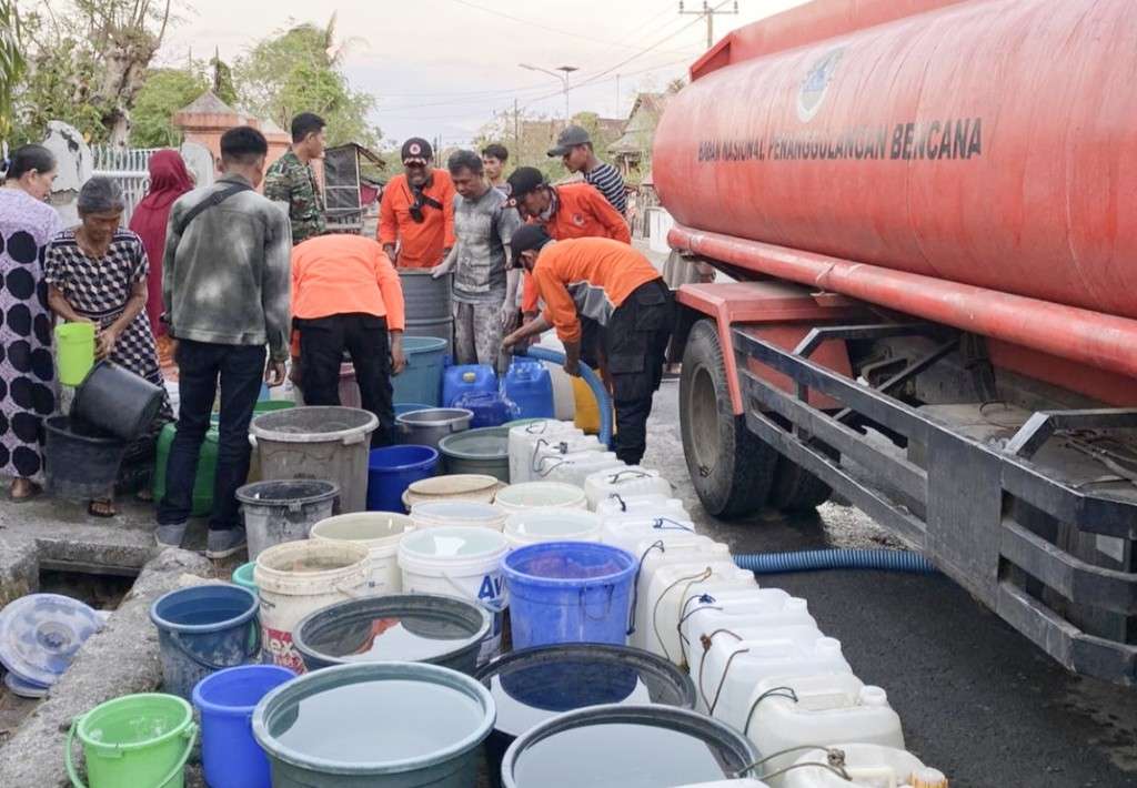 Kabupaten Jeneponto Krisis Air Bersih, BPBD Terus Melakukan Penyaluran di Enam Kecamatan Terdampak